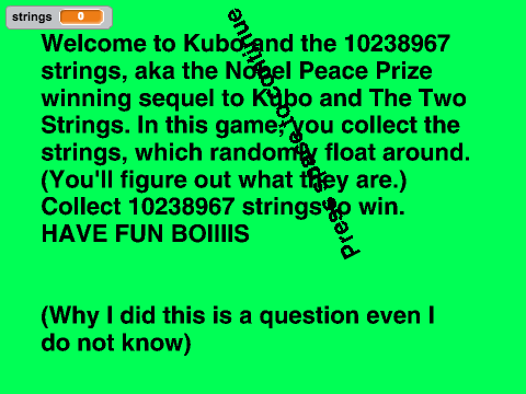 Kubo and the 10238967 strings