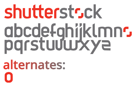 Shutterstock Logo Font