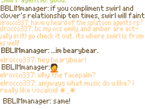 Add yourself in a chat collab (wait a minute) remix remix remix and more remix remix remix … remix