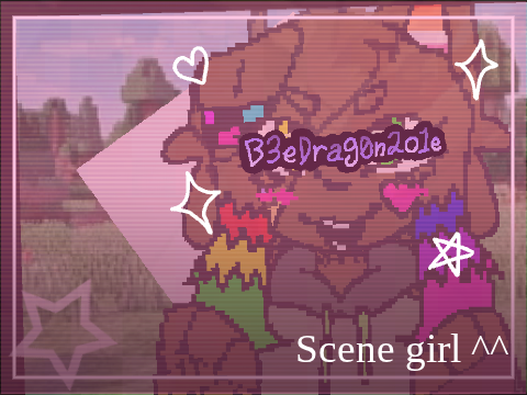 pretty scene girl <33 