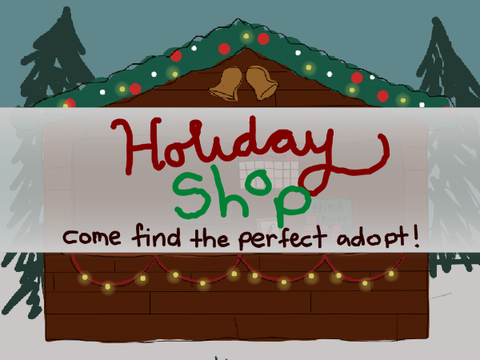 ~ holiday adopts + art ~