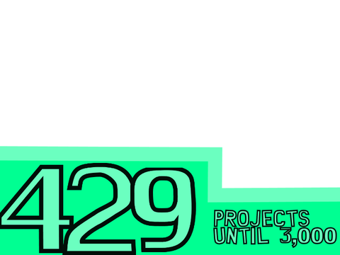 I updated my project counter