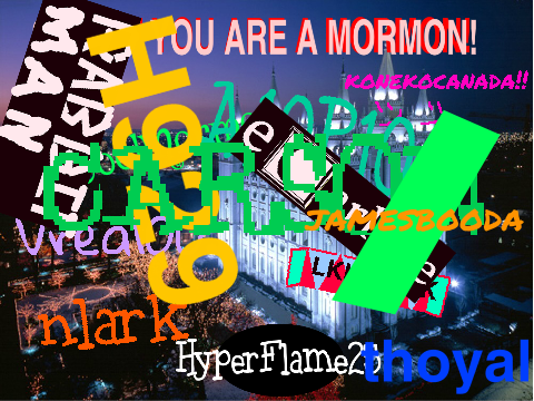 SIGN IF YOU ARE A MORMON!  Remix (X5) remix