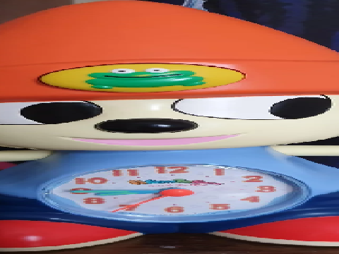 the Parappa clock!