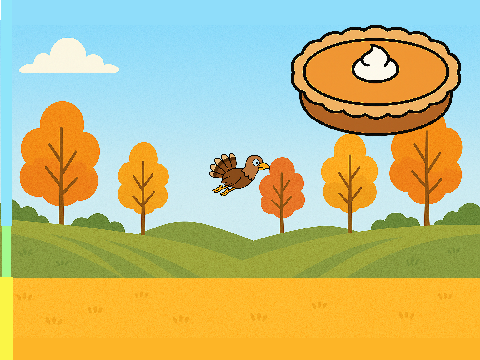 [FOR CLASS] Dodge the Pumpkin Pie Stage