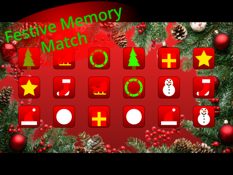 Festive Memory Match