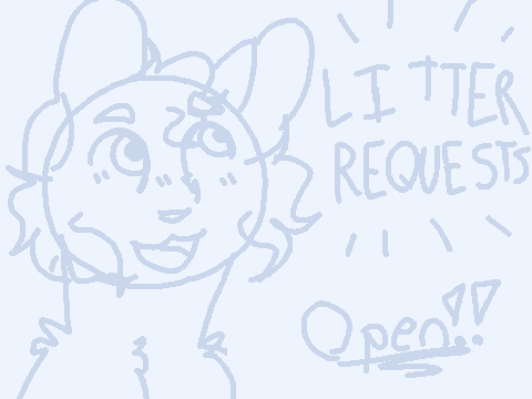 Indy's litter requests!