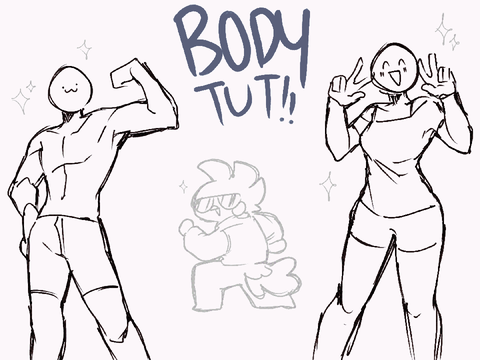 HOW I DRAW FULLBODIES | Tutorial / process