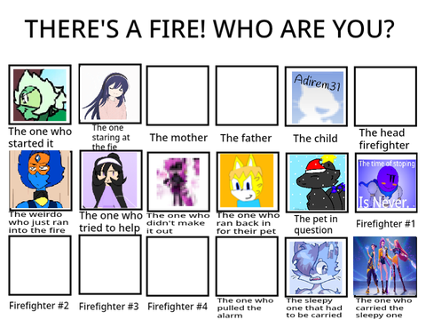 Oh no! There’s a FIRE! who are u?  remix remix remix remix remix remix remix