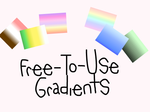 Free-To-Use Gradients <3