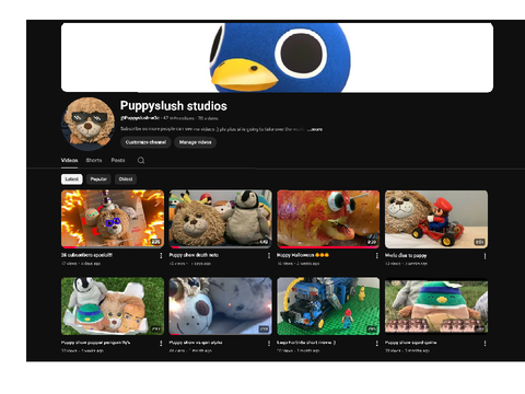 I got a youtube channel :)