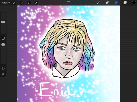 ♡ Enid ♡ ( Wednesday Art )