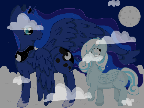 Speedpaint - Moonlight Stroll