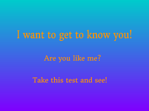I want to get to know you (Test) remix