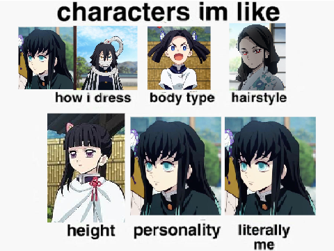 Demon Slayer Characters I'm Like! remix