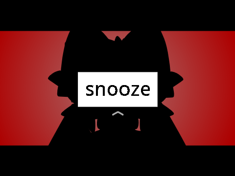 snooze (CCE)