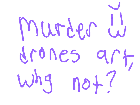 Murder Drones Art Because Why Not?