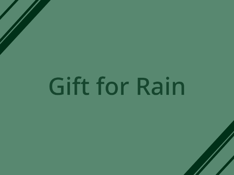 ⇠ Gift for Rain ⇢