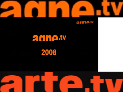 aqne.tv is a real arte logo parody and a new arte.tv logo