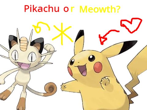 Pikachu or Mewoth?