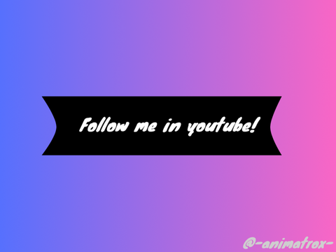 follow me in YouTube