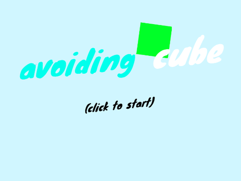 avoiding cube