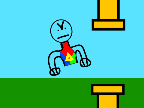 flappy duck but angery bruv