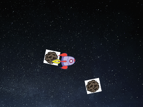 Asteroid dodge!