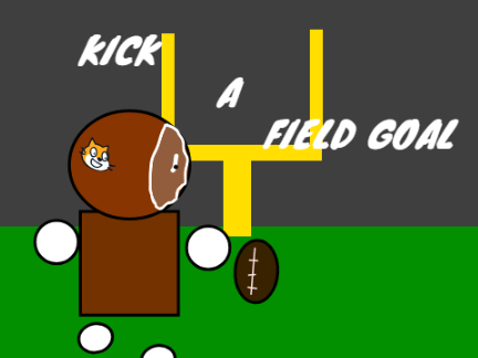 Kick a field goal