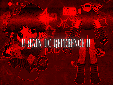 Main OC reference - pixie