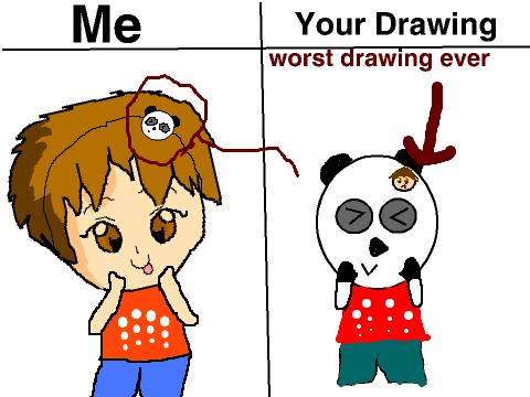 How would you draw me? remix
