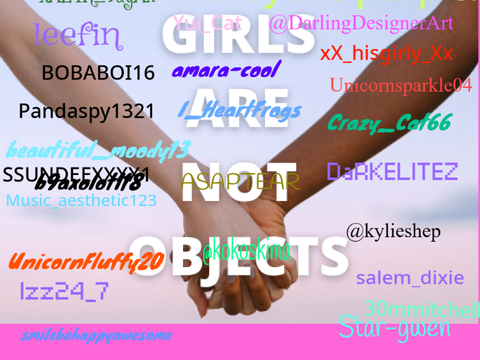 Remix & Sign If You Agree that girl are not objects  !!  remix remix remix remix remix rexix! remix