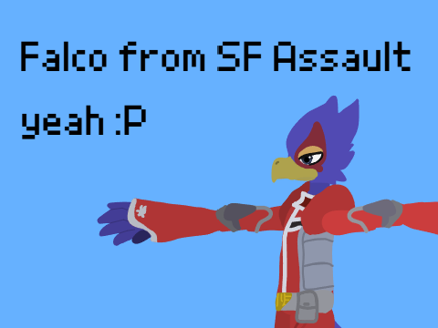 Falco Lombardi (Star Fox Assault) vector