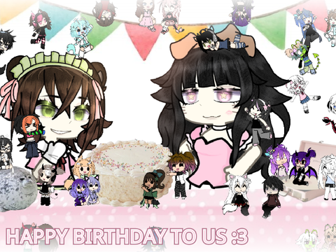 ☆┊happy ( late ) birthday to us :D