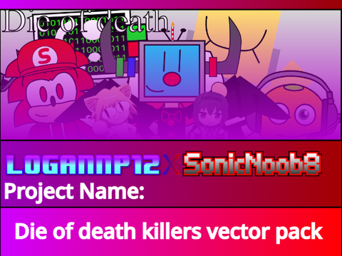 Die of death killers vector pack