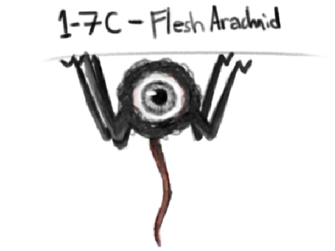 1-7C - Flesh Arachnid