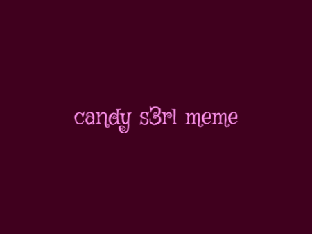 candy s3rl ; template