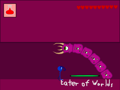 Terraria Eater of Worlds v1.01 Normal #2