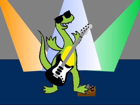 Rock Dinosaur 