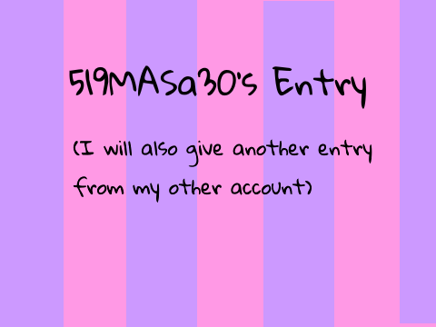 ◕‿ ◕Raffle! My Entry 1