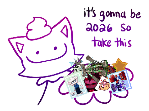 end of the year art dump
