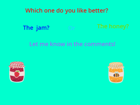 The food/drinks quiz!
