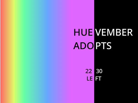 Huevember Adopts | 12/30 | see instructions