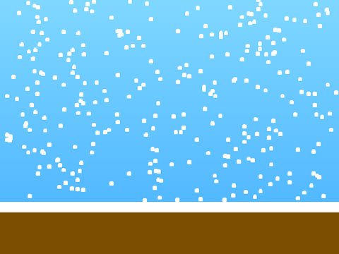 Nice snow effects in scratch