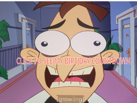 it was my birthday!