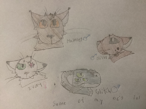 Some of mah OC’s!