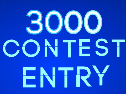 3000! (Contest) entry!