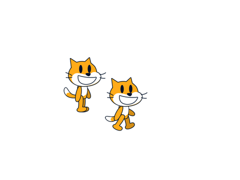 I remade the scratch cat using his original design 