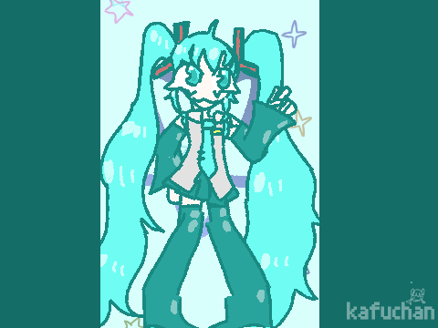 lucky lucky - loop miku