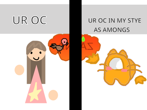 GIVE ME UR OC AND I WILL MAKE UR OC AMONGS remix